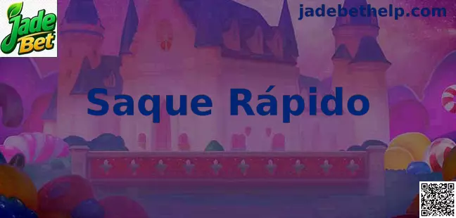 Interface Informativa sobre Saque Rápido via Pix no Jade Bet