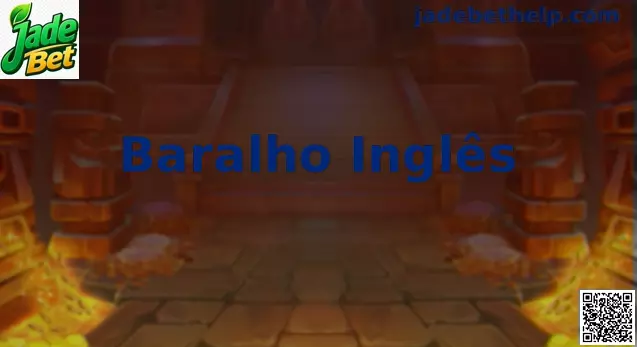 Mesa de jogo com cartas do Baralho Inglês