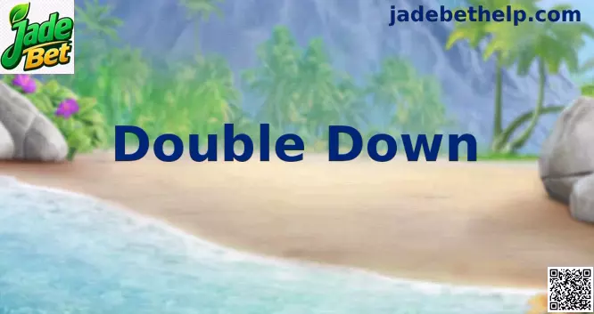 Double Down no blackjack Jade Bet