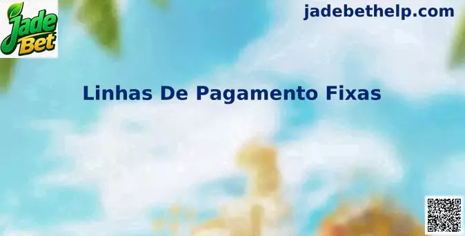 Linhas De Pagamento Fixas
